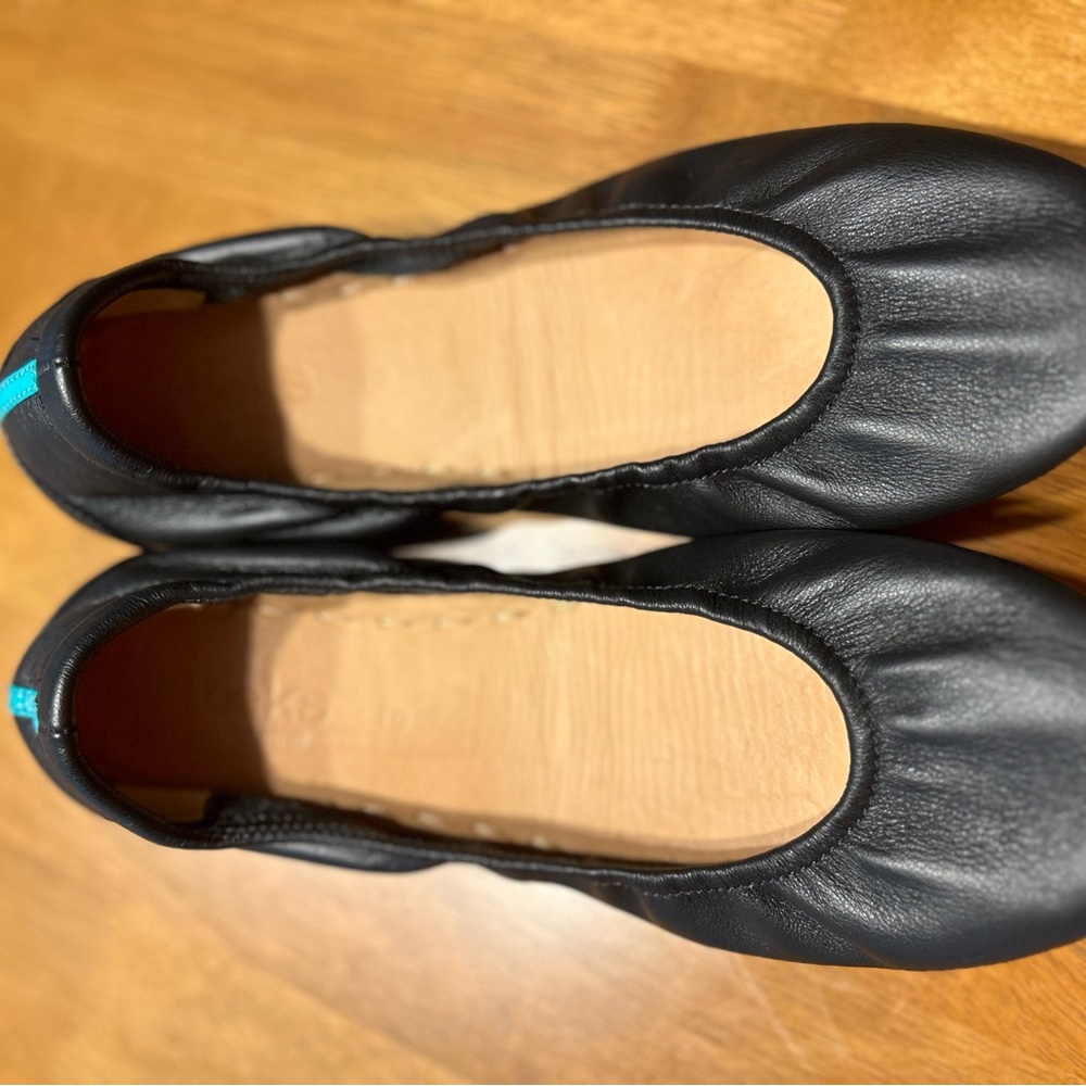 Matte Black Tieks - Size 10